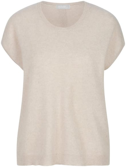 Trui 100% kasjmier Van include beige