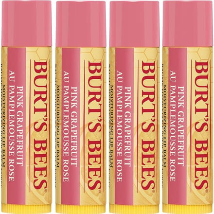 Burt's Bees- lippenbalsem Pink Grapefruit- 4 pak.