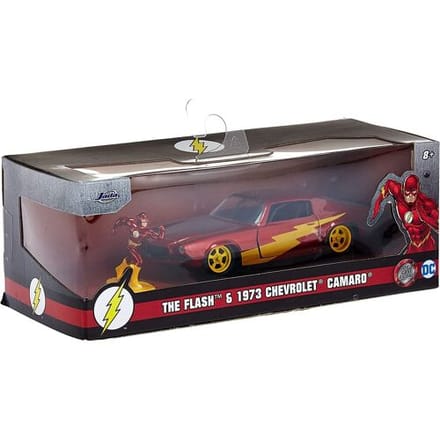 Jada Toys DC Comics Die Cast Models 1/32-The Flash & 1973 Chevrolet Camaro (Diversen) Nieuw