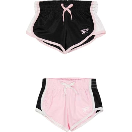 Reebok Jersey shorts voor meisjes (Set van 2) (Roze Dame)