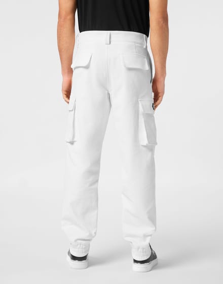 Velvet Long Trousers Cargo Fit