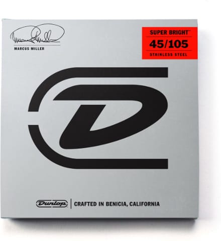 Dunlop Marcus Miller Super Bright Bass Strings 4-String Set - Snarenset voor 4-string basgitaar