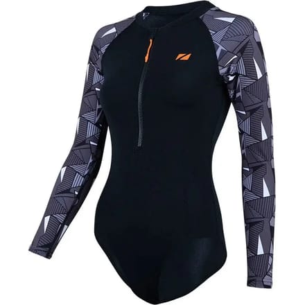 Korte neopreen overall met lange mouwen voor dames Zone3 OWS Renew
