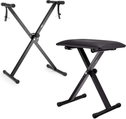 Keyboard standaard met pianokruk