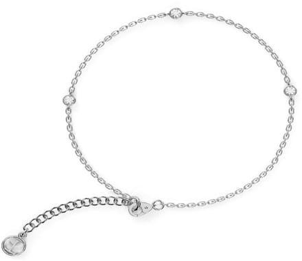 Elysian Armband Dames - Sterling Zilver 925 - Rhodium - Luxe geschenkdoos - 16 + 4 cm