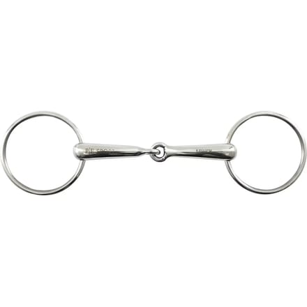 Enkel paard bit - 75 mm ringen Premier Equine