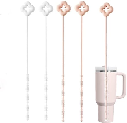 Dailygoods- Rietjesborstels Set van 4 - Lange Reinigingsborstel 23,8
