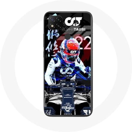 Xiaomi Redmi 9C Case Formule 1 Yuki Tsunoda Japanse F1-coureur