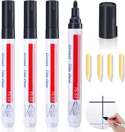 Dailygoods- Voegpen Set - 4 Kleuren - 14 cm Lengte - 4,5 mm Penpunt