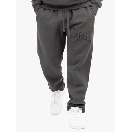 Tapout Lifestyle Basic Jogger Jogginghose normale Passform Anthracite/Black-XL