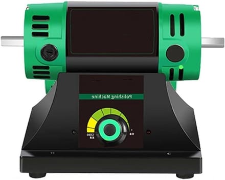 Slijpmachine - Mini polijstmachine - Sieraden polijsten - Verstelbare snelheid - 8 mm as - Grijs