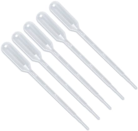 Go Go Gadget - Pipetten - 3ML - 1 set van 5 stuks - 15cm - Transparant - Herbruikbaar