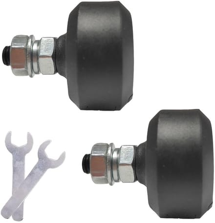 Magnetische Eindschakelaar - Poort Sensor - Poort Automatisering - Duurzaam Nylon Composiet - 2 Stuks - Zwart