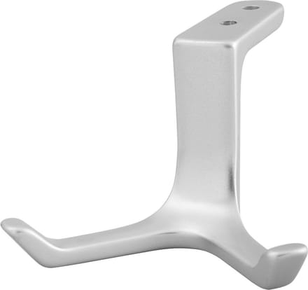 hermeta plafondhaak 0200 dubbel A.87mm aluminium zilver geanodise...
