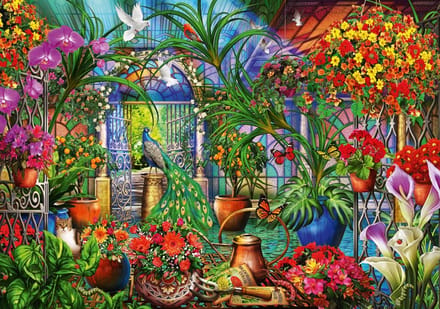 Bluebird Puzzle legpuzzel Tropical Green House - 2000 stukjes.