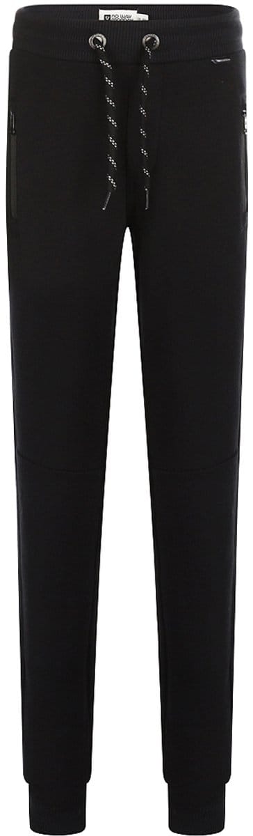 No Way Monday Jongens Joggingbroek Black maat 140