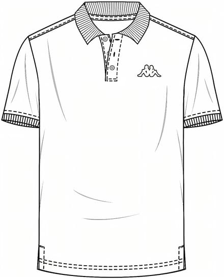 Kappa-poloshirt voor heren 303173
