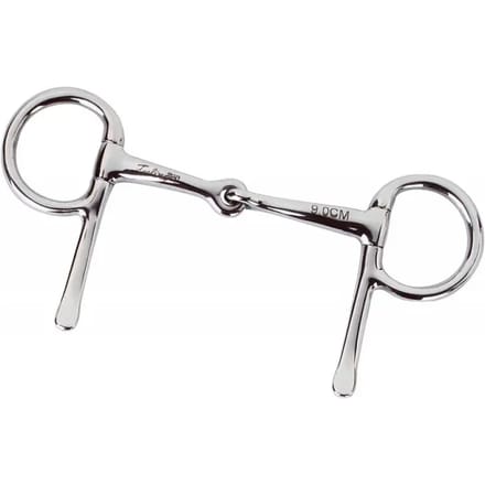Mini-bit ringen in halve spatel voor paarden Feeling