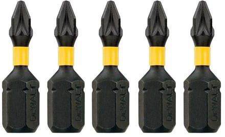Dewalt Schroefbits - Extreme Impact Torsion - Pozidriv Pz1 - 25mm - 5 Stuks