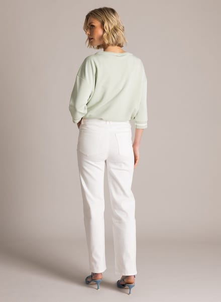 YEST Karin Bottoms - Off White - maat 40
