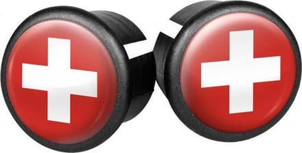 Set van 2 stuurkappen voor racefietsen Velox Doming Suisse