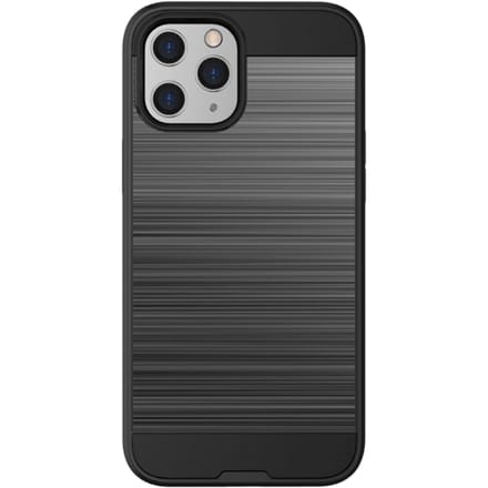 CaseBody iPhone 12 Pro Max Stevig Dual Layer Beschermhoesje  Zwart