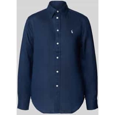 Overhemdblouse van puur linnen