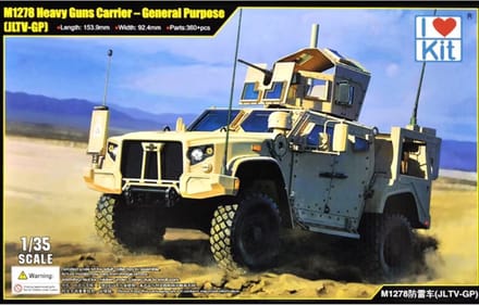 Trumpeter Modelbouwpakket Militaire voertuigen - 63536 Heavy Guns CarrierGeneral Purpose JLTV-GP Plastic - 1:35 - Modelbouw