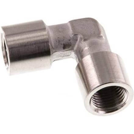 G 1/8'' RVS L-Fitting 90graden 150 Bar - FL2E-F-SH-018G