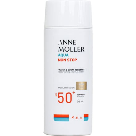 Aqua Non Stop Water- En Zweetbestendige Glow Fluid Spf50+ 75 ml
