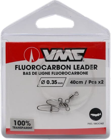 Footer VMC Fluorocarbon Leader (x2)