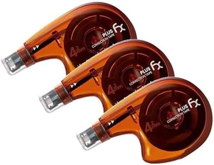3x Correctierol Set 4.2mm Breed 10m Lang - Flexibele Kop voor Nauwkeurig Wissen