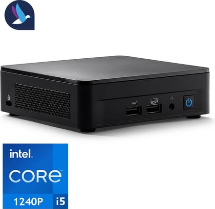 ASUS NUC Mini PC - Intel Core i5 1240P - 16 GB RAM - 500 GB SSD - Windows 11 Pro