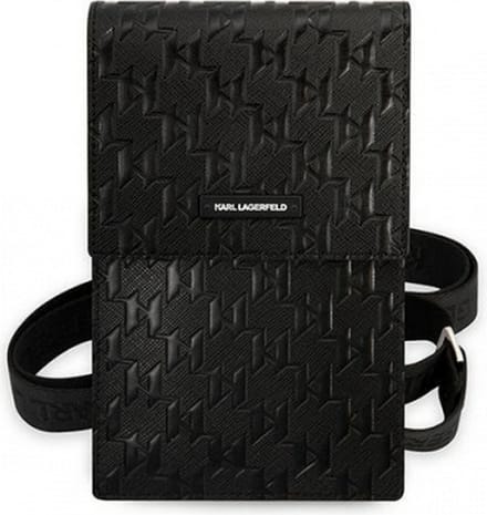 Karl Lagerfeld Handbag KLWBSAMSMK black/black Monogram Plate