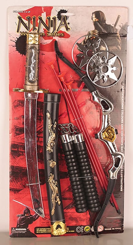 Ninja set 9-delig