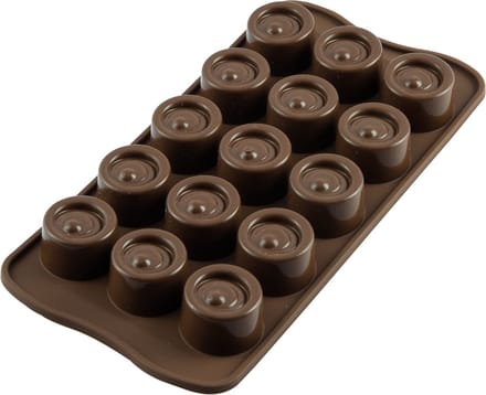 Silikomart Siliconen Mal 3D Chocolates Vertigo