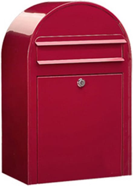 BOBI Brievenbus Classic - RAL 3001 - Rood