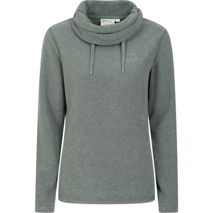 Mountain Warehouse Dames/Dames Hebridean Cowl Neck Fleece Top (Donkere Khaki)