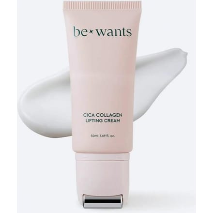Be Wants Elastische Glow Cica Collageen Gua Sha Lifting Crème 50ml (+ Gratis Proefpakket) white