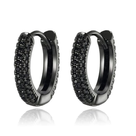 Heren Oorringen Tom Jaxon - Luxury Black