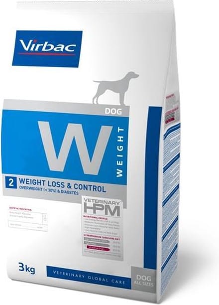HPM Dog Weight Loss & Control - Obesity (<30%) & Diabetes 3 kg 3 kg