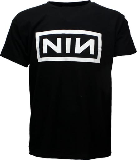 Nine Inch Nails Classic Logo Band T-Shirt - Officiële Merchandise - S