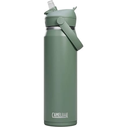 CamelBak Thrive Flip Straw Drinkfles - 600 ml - RVS - Met Rietje - Isolatie Waterfles - Groen