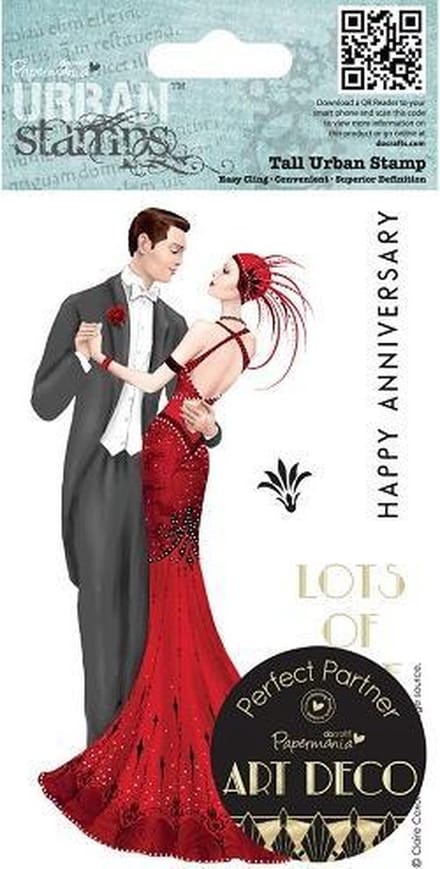Docrafts: Art Deco Tall Urban Stamps - (Charleston)