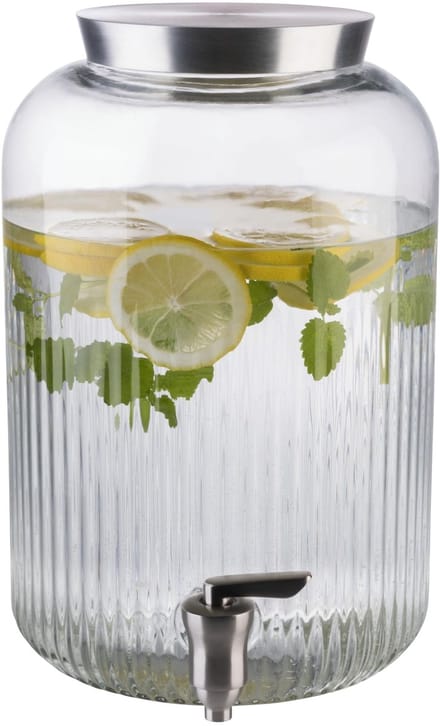 APS Drankdispenser - Sapdispenser - RVS - Ø 20 cm - 7 Liter - Vaatwasserbestendig - Breukvast