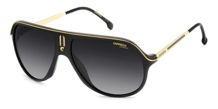 Carrera SAFARI/S BLACK/DARK / GREY SHADED 62/15/135 Unisex Zonnebrillen
