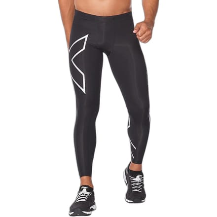 2xu Sportlegging core Compression Heren Zwart/zilver Maat Xl