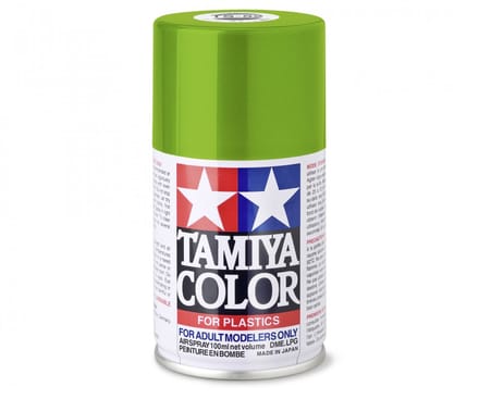 Tamiya Hobbyverf Acrylverf - TS-52 Candy Lime Green - Gloss - Acryl Spray - Verf spuitbus - 100 ml
