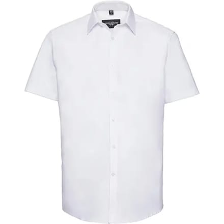 Korte mouwen shirt Russell Athletic Herringbone