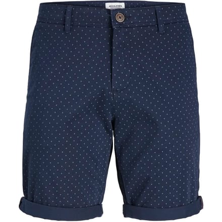 Jack & Jones Broek Jpstbowie Shorts Sa Printed Mid Sn 12230336 Navy Blazer Mannen Maat - S